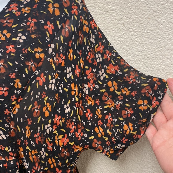 Patrons of Peace Floral Mini Dress XS - Picture 5 of 6